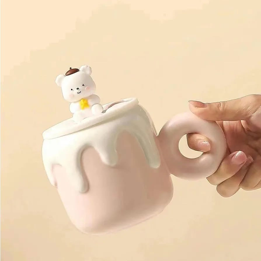 Artisan Cream Ceramic Mug - 15oz Stoneware Coffee Mugs with Comfort Handle, Dishwasher & Microwave Safe - Minimalist Cups for Latte, Tea, Hot Chocolate