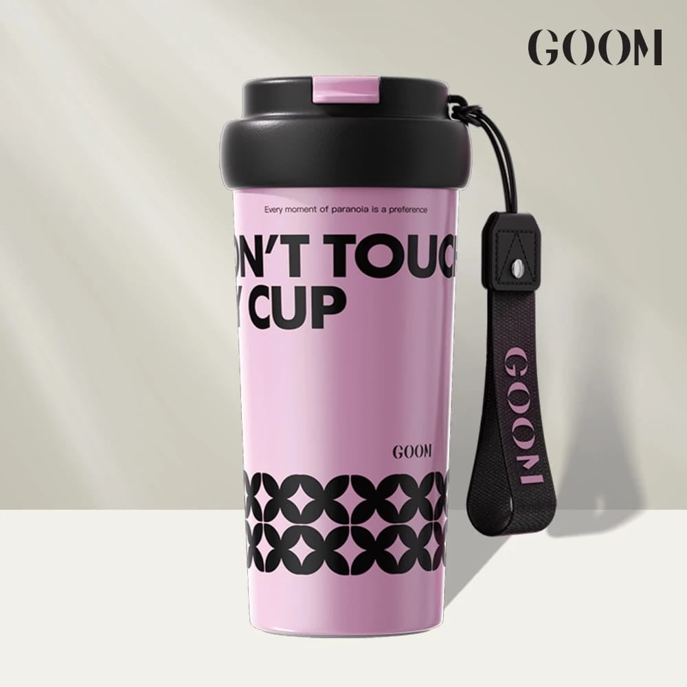 Stylish Portable Tumbler with Strap