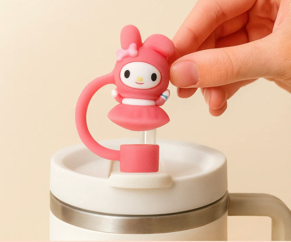 Hello Kitty Straw Stopper