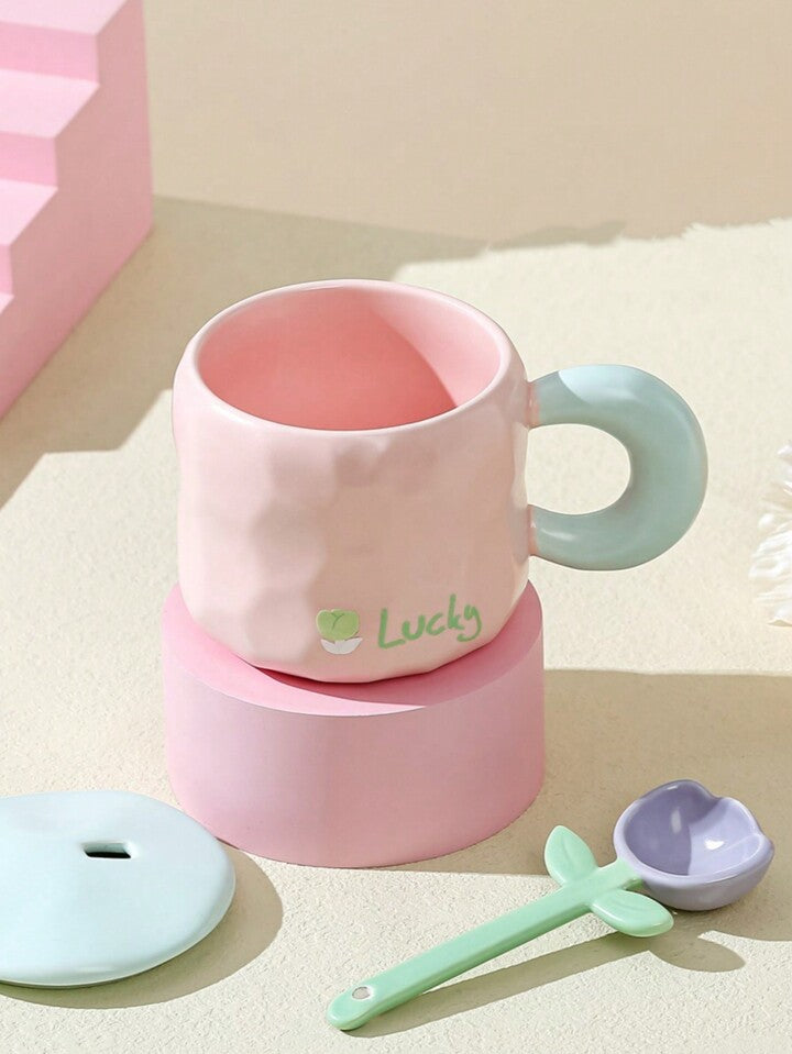 Blooming Beauty Floral Ceramic Mug - 15oz Handcrafted Flower-Infused Coffee & Tea Cup with Gift Box - Perfect Mother's Day, Birthday Gift for Her