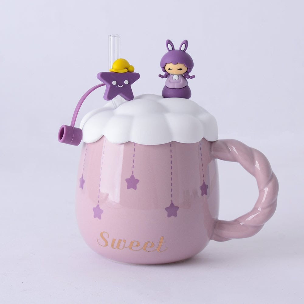 Starry Night Magic Ceramic Mug - 11oz & 15oz Galaxy Themed Coffee Mug for Tea & Hot Drinks, Gift for Astronomers, Space Lovers, and Dreamers