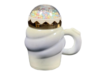 Premium Double-Wall Insulated Ice Cream Mugs - Set of 4 | 12oz Keeps Desserts Cold, No Sweating | Perfect for Sundaes, Parfaits, Milkshakes & Acai Bowls