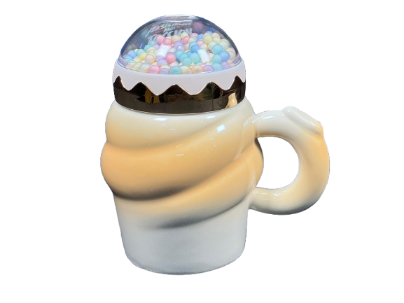 Premium Double-Wall Insulated Ice Cream Mugs - Set of 4 | 12oz Keeps Desserts Cold, No Sweating | Perfect for Sundaes, Parfaits, Milkshakes & Acai Bowls