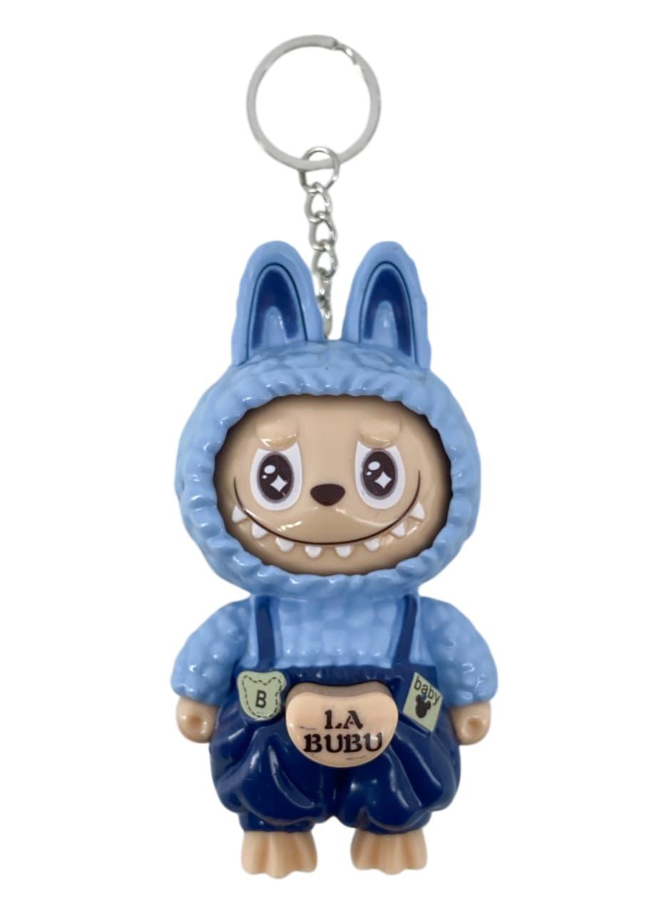 Official Labubu Keychain - Cute & Collectible Vinyl Figure Keychain for Bags, Backpacks, Keys (TYKO-005 Series, Style May Vary)