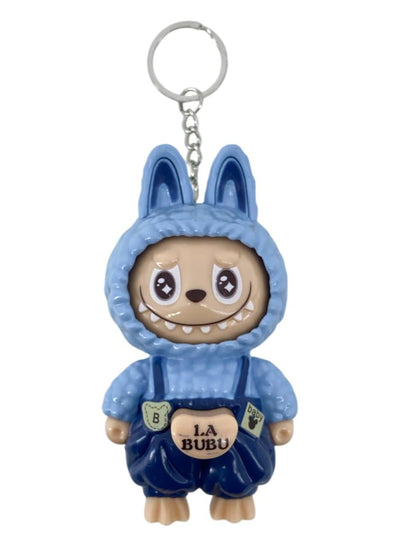 Official Labubu Keychain - Cute & Collectible Vinyl Figure Keychain for Bags, Backpacks, Keys (TYKO-005 Series, Style May Vary)