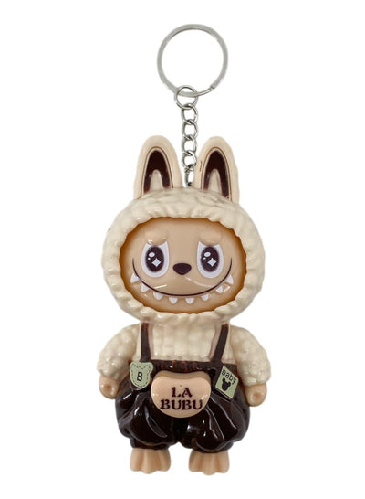 Official Labubu Keychain - Cute & Collectible Vinyl Figure Keychain for Bags, Backpacks, Keys (TYKO-005 Series, Style May Vary)