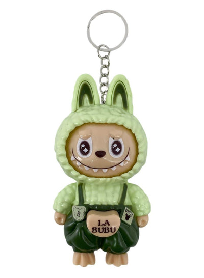 Official Labubu Keychain - Cute & Collectible Vinyl Figure Keychain for Bags, Backpacks, Keys (TYKO-005 Series, Style May Vary)