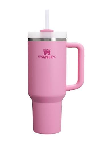 Stanley Quencher H2.0 Tumbler – 40oz Insulated Pink Travel Mug with Handle